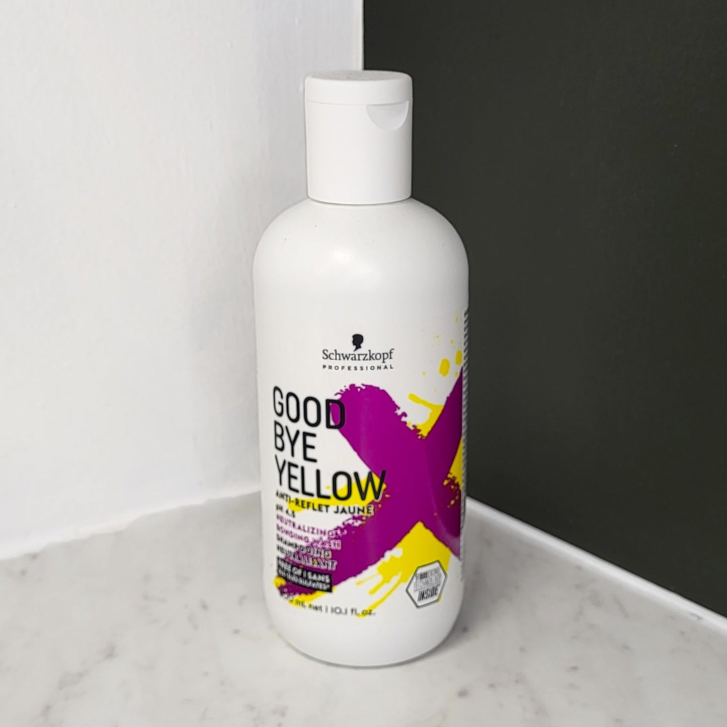 Goodbye Yellow Shampoo