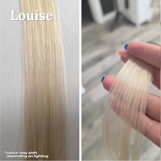 Genius Base Weft Extensions in Louise