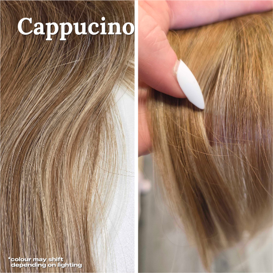 Metaverse Hybrid Clip In Piece in Cappucino