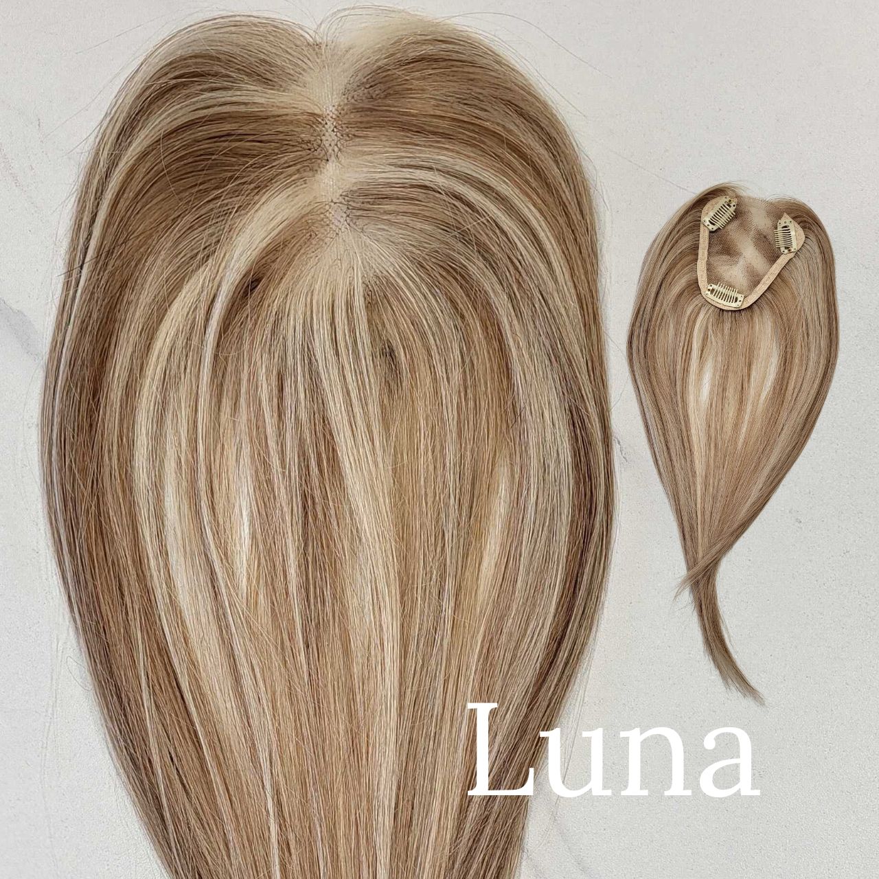 The Signature FX Halo Topper in Luna