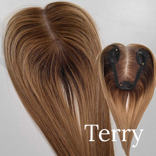 The Signature FX Halo Topper in Terry