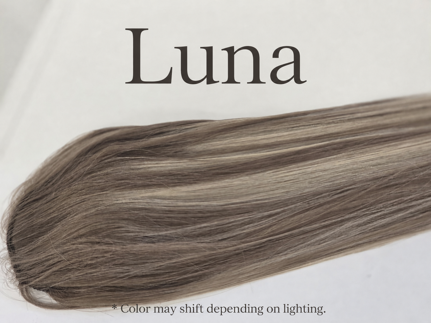 Luna hair colour — color may shift depending on lighting