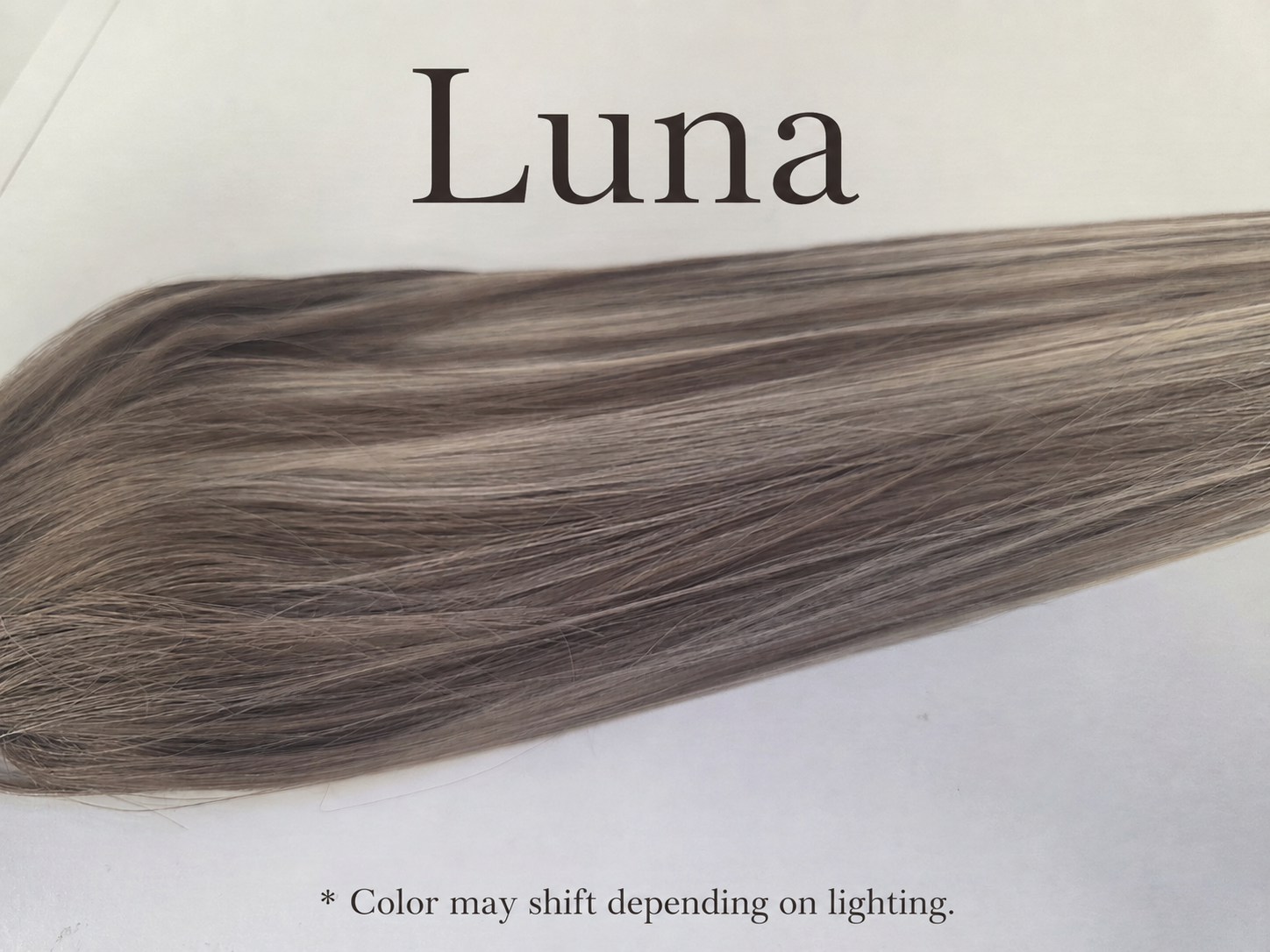 Luna hair colour — color may shift depending on lighting