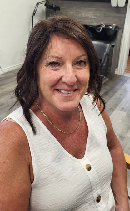 Rachel Halo FX topper client result