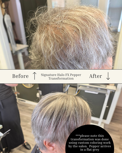 Signature FX Halo Pepper before and after transformation