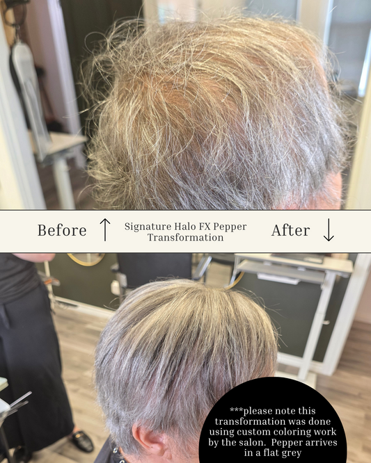 Signature FX Halo Pepper before and after transformation
